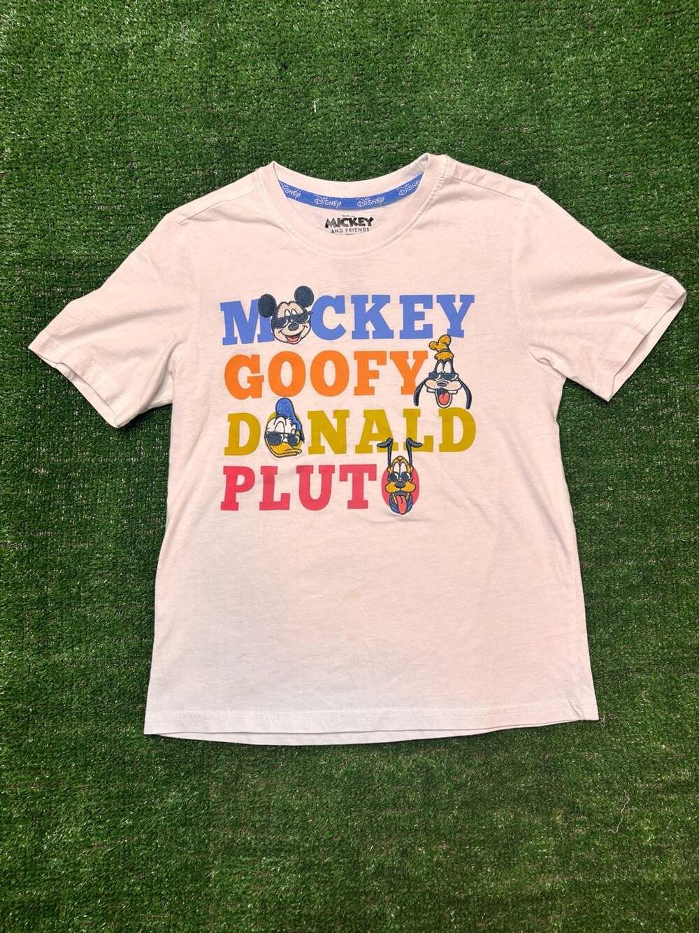 Disney Mickey And Friends Embroidered Characters Graphic T-Shirt